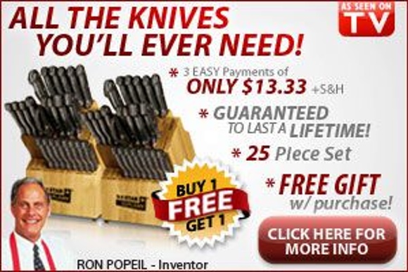 The last knives you'll ever need